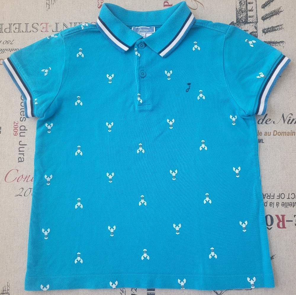 Blue Polo Shirt for Kids